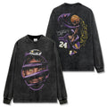 KOBE BRYANT LONG SLEEVE – שחור שטוף