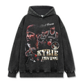 KYRIE IRVING VINTAGE HOODIE – שחור שטוף