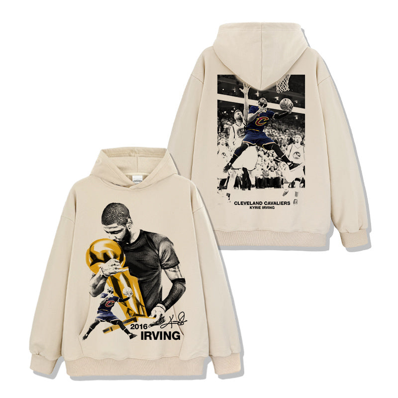 KYRIE IRVING VINTAGE HOODIE – שמנת