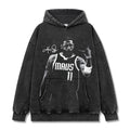 KYRIE IRVING VINTAGE HOODIE – שחור שטוף