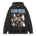 KYRIE IRVING VINTAGE HOODIE – שחור שטוף