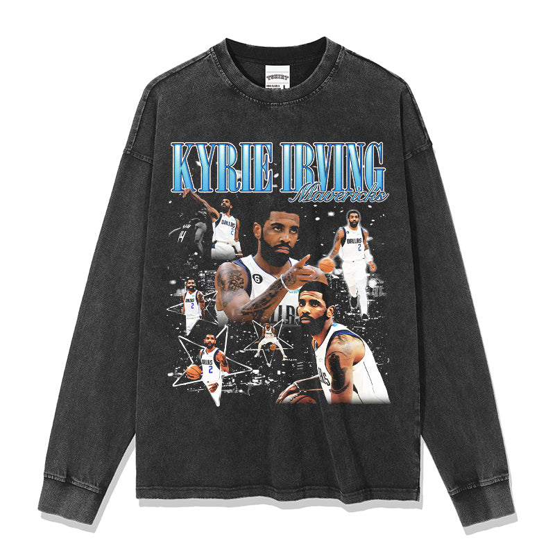 KYRIE IRVING LONG SLEEVE – שחור שטוף