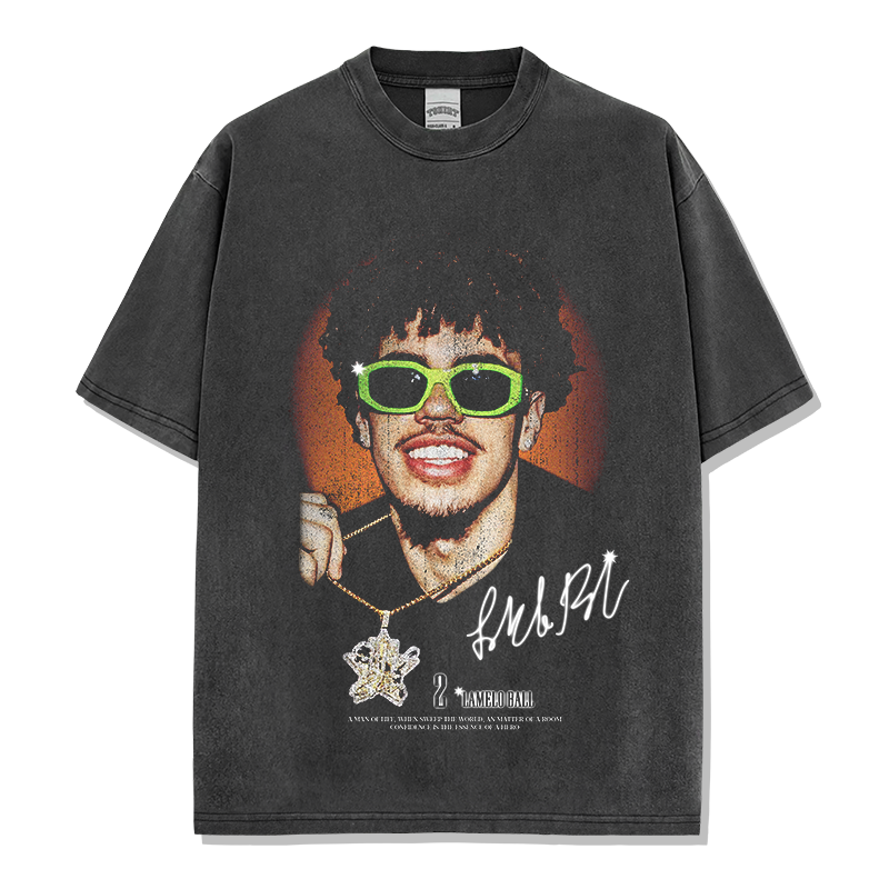 LAMELO BALL VINTAGE TEE · AND ONE
