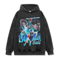 LAMELO BALL VINTAGE HOODIE – שחור שטוף