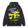 LAMELO BALL VINTAGE HOODIE – שחור שטוף