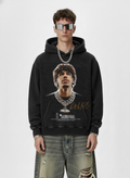LAMELO BALL VINTAGE HOODIE – שחור שטוף