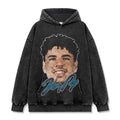 LAMELO BALL VINTAGE HOODIE – שחור שטוף
