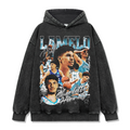 LAMELO BALL VINTAGE HOODIE – שחור שטוף