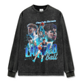 LAMELO BALL LONG SLEEVE – שחור שטוף