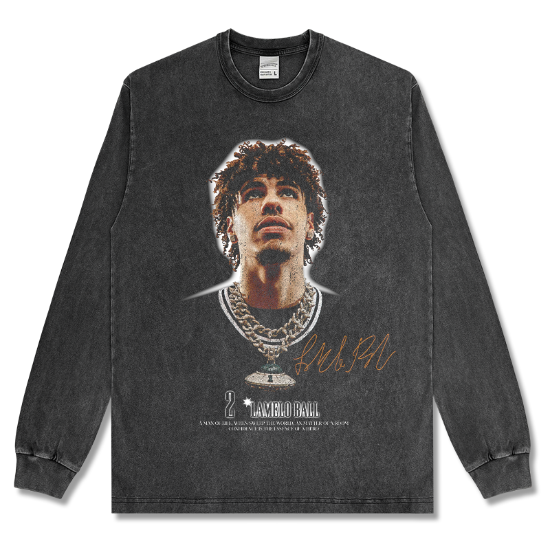 LAMELO BALL LONG SLEEVE · SLAM DUNK