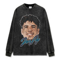 LAMELO BALL LONG SLEEVE – שחור שטוף