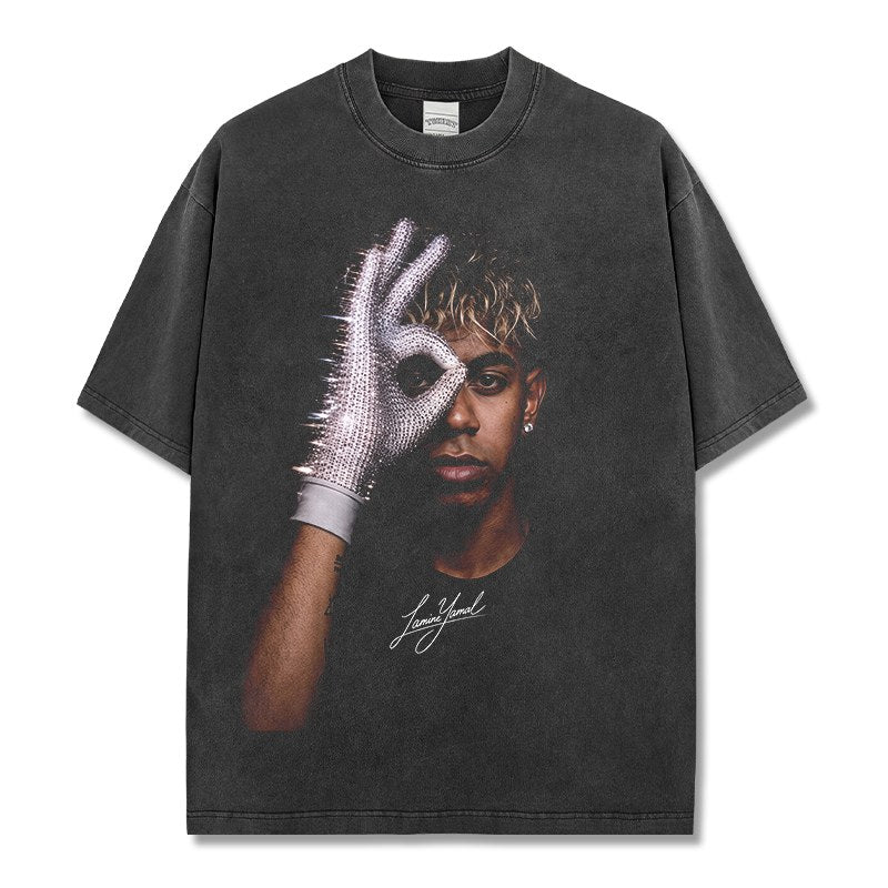 LAMINE YAMAL VINTAGE TEE · LAST MINUTE