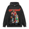 LAMINE YAMAL VINTAGE HOODIE – שחור שטוף