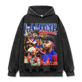 LAMINE YAMAL VINTAGE HOODIE – שחור שטוף