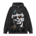 LAMINE YAMAL VINTAGE HOODIE – שחור שטוף