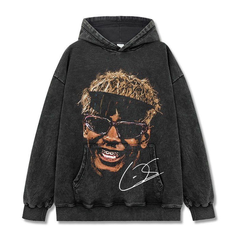 LAMINE YAMAL VINTAGE HOODIE · INJURY TIME