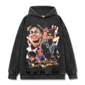 LAMINE YAMAL VINTAGE HOODIE – שחור שטוף