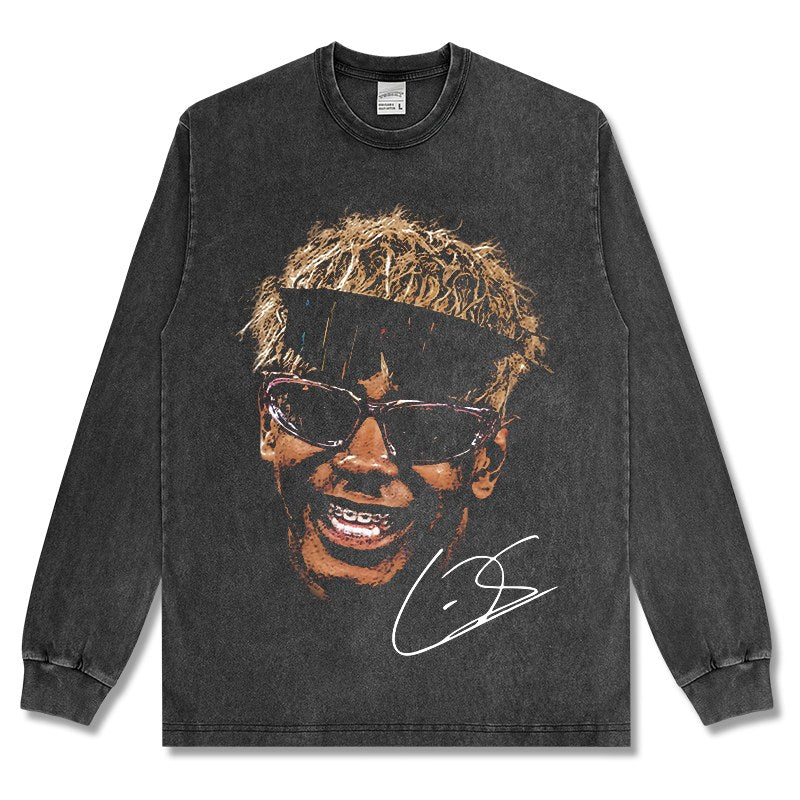 LAMINE YAMAL LONG SLEEVE – שחור שטוף