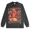 LAMINE YAMAL LONG SLEEVE – שחור שטוף