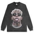LAMINE YAMAL LONG SLEEVE – שחור שטוף