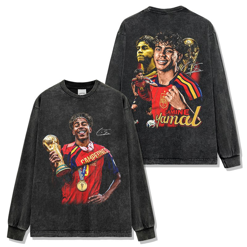 LAMINE YAMAL LONG SLEEVE · GOLDEN BOOT