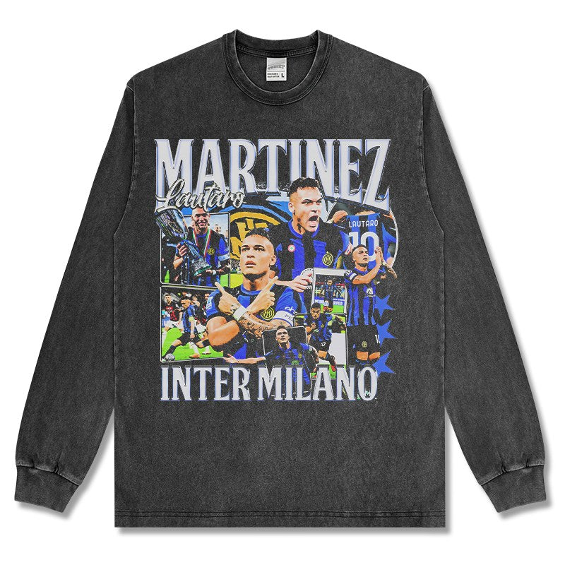LAUTARO MARTINEZ LONG SLEEVE · GOLDEN BOOT