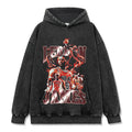 LEBRON JAMES VINTAGE HOODIE – שחור שטוף