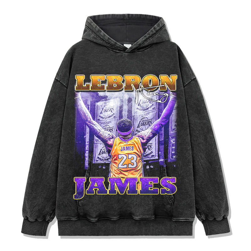 LEBRON JAMES VINTAGE HOODIE · RING CHASE