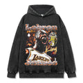 LEBRON JAMES VINTAGE HOODIE – שחור שטוף