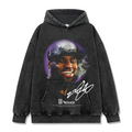 LEBRON JAMES VINTAGE HOODIE – שחור שטוף