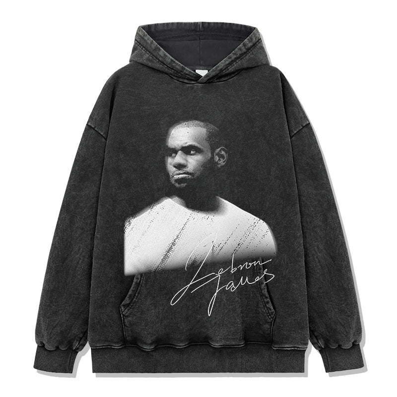 LEBRON JAMES VINTAGE HOODIE · FULL COURT