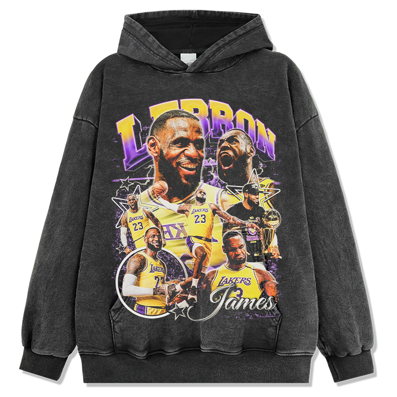 LEBRON JAMES VINTAGE HOODIE · PLAYGROUND