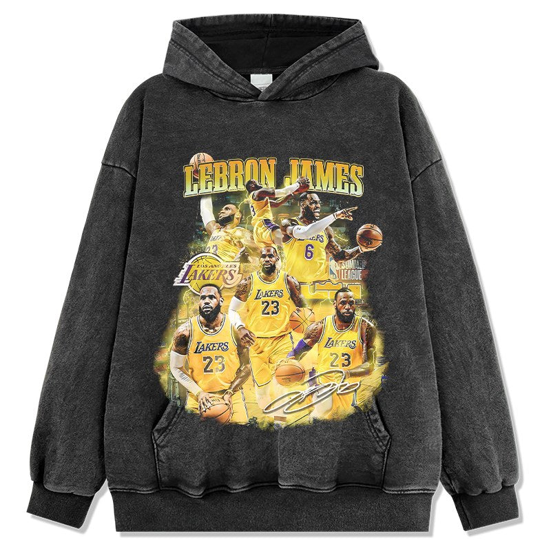 LEBRON JAMES VINTAGE HOODIE · BLOCK PARTY