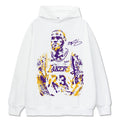 LEBRON JAMES VINTAGE HOODIE – לבן