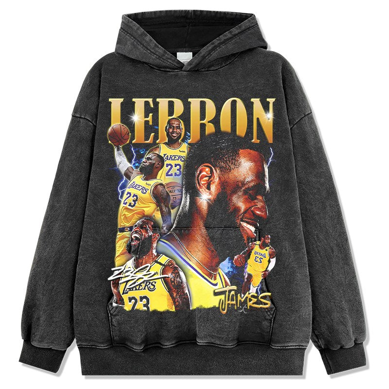 LEBRON JAMES VINTAGE HOODIE · DAGGER