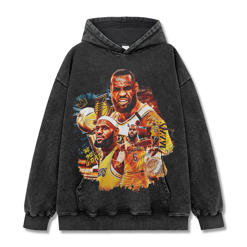 LEBRON JAMES VINTAGE HOODIE · PICK AND ROLL