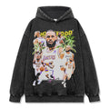 LEBRON JAMES VINTAGE HOODIE – שחור שטוף