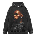 LEBRON JAMES VINTAGE HOODIE – שחור שטוף
