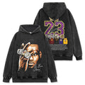 LEBRON JAMES VINTAGE HOODIE – שחור שטוף