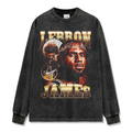 LEBRON JAMES LONG SLEEVE – שחור שטוף