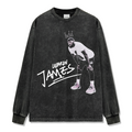 LEBRON JAMES LONG SLEEVE – שחור שטוף