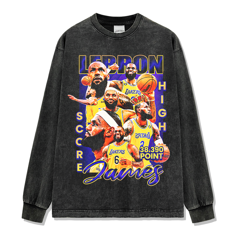 LEBRON JAMES LONG SLEEVE · OVERTIME