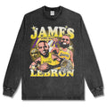 LEBRON JAMES LONG SLEEVE – שחור שטוף