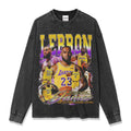 LEBRON JAMES LONG SLEEVE – שחור שטוף
