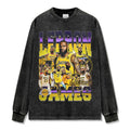 LEBRON JAMES LONG SLEEVE – שחור שטוף