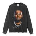 LEBRON JAMES LONG SLEEVE – שחור שטוף