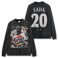 LOUIS SAHA LONG SLEEVE – שחור שטוף