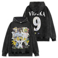 MARK VIDUKA VINTAGE HOODIE – שחור שטוף