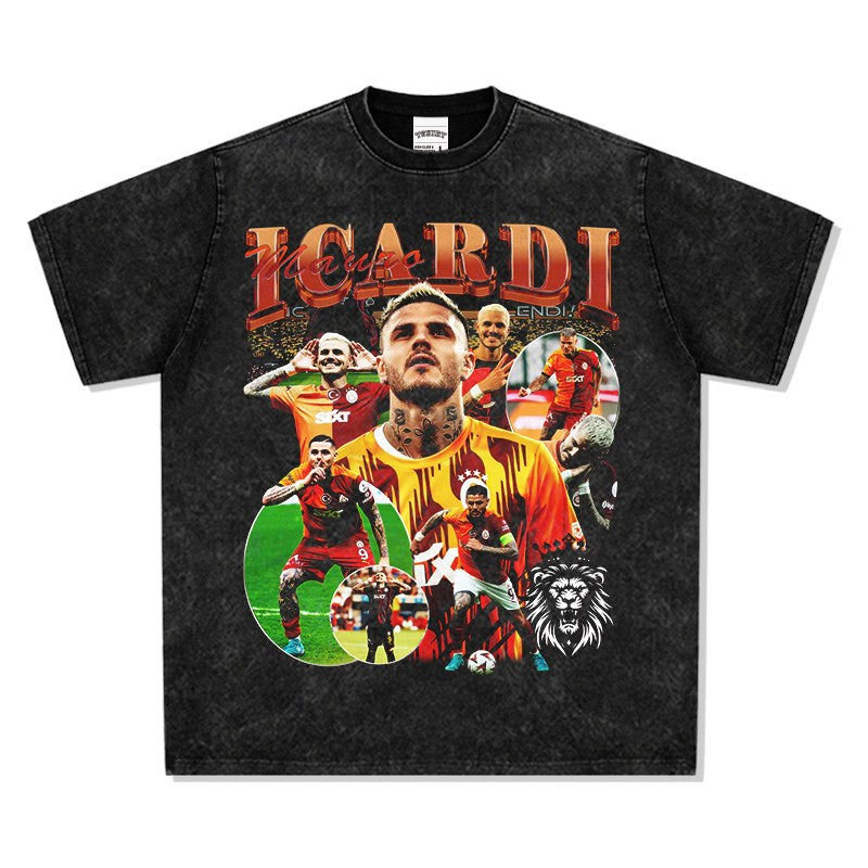 MAURO ICARDI VINTAGE TEE · GOLDEN BOOT