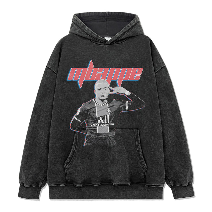 MBAPPÉ VINTAGE HOODIE · MATCHDAY